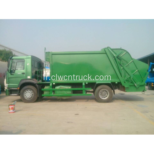 Guranteed100% SINOTRUCK HOWO 16cbm camion de recyclage des déchets